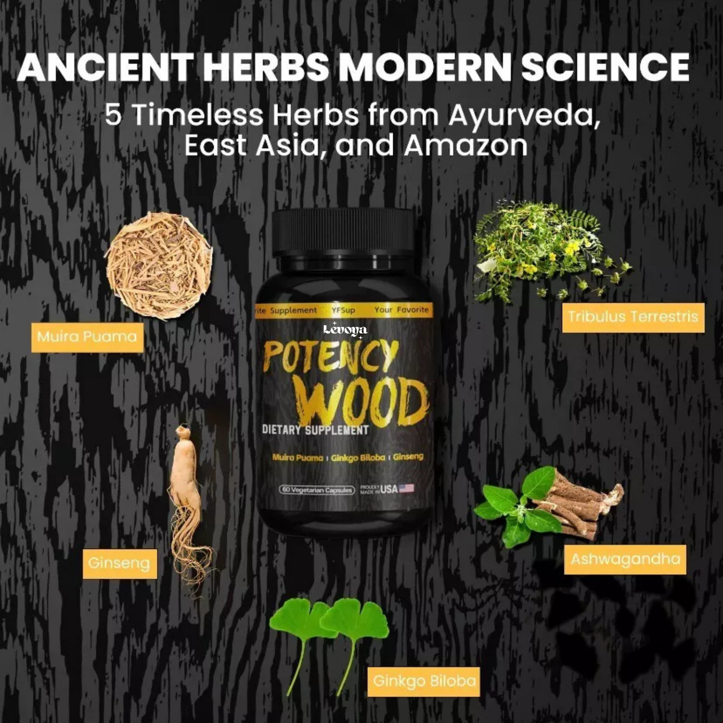 Levoya™ Energy Stamina Capsules