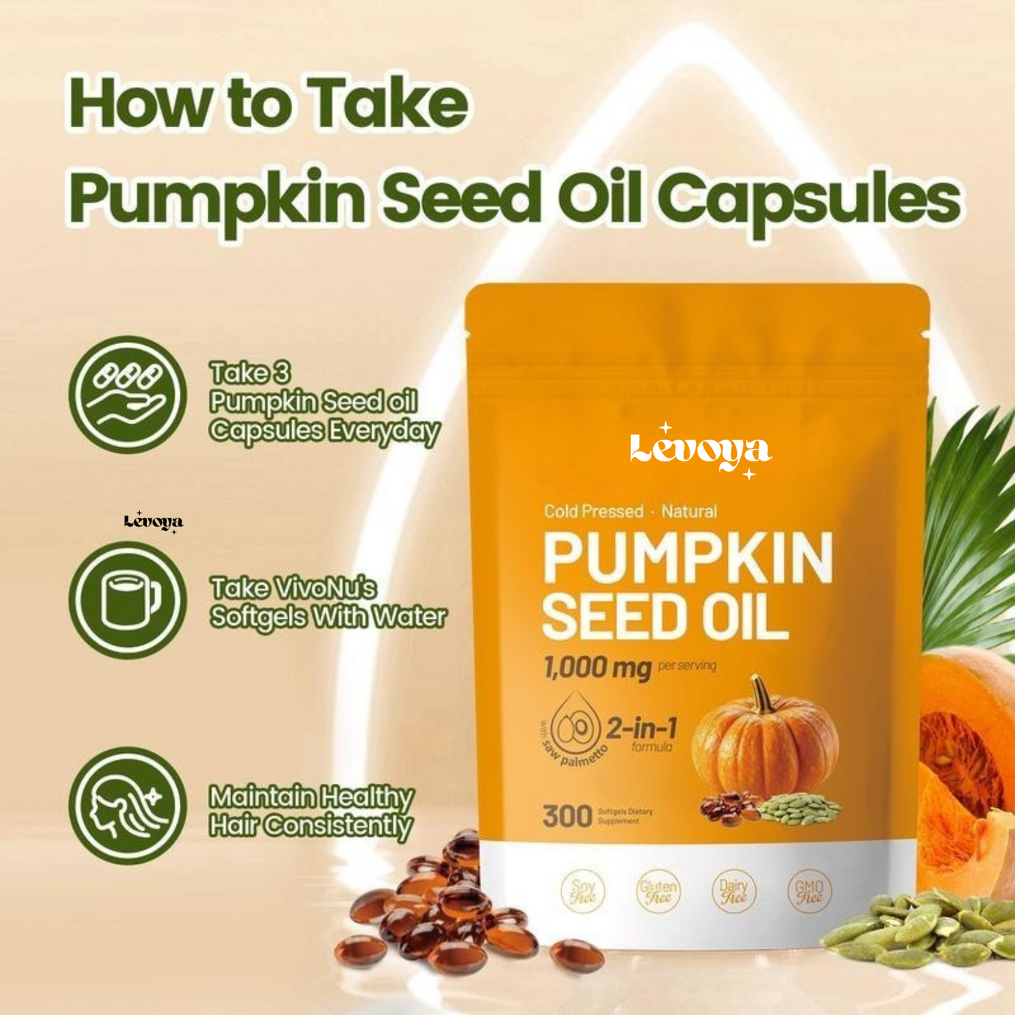Levoya® Pumpkin Seed Oil