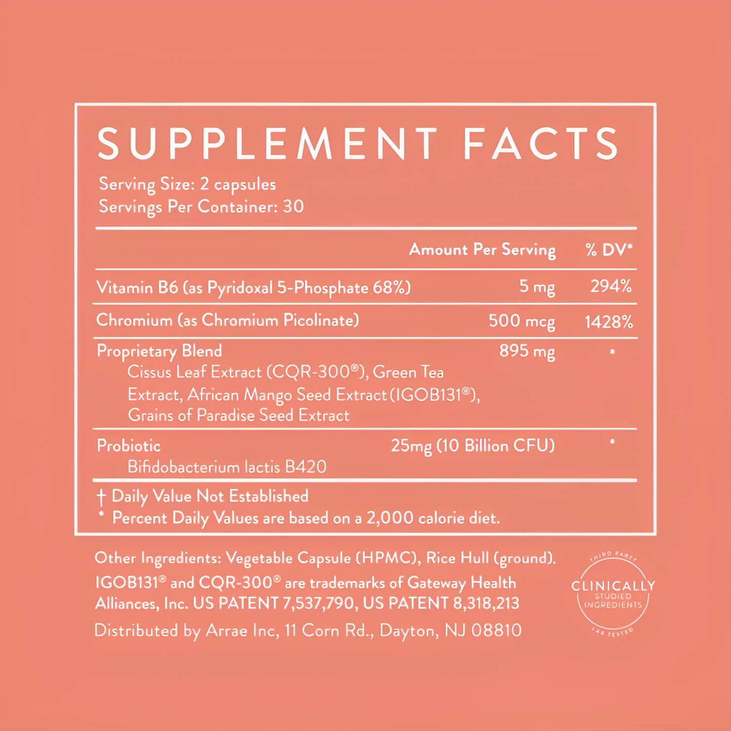 Levoya™ MB-1 Metabolic Burn Capsules
