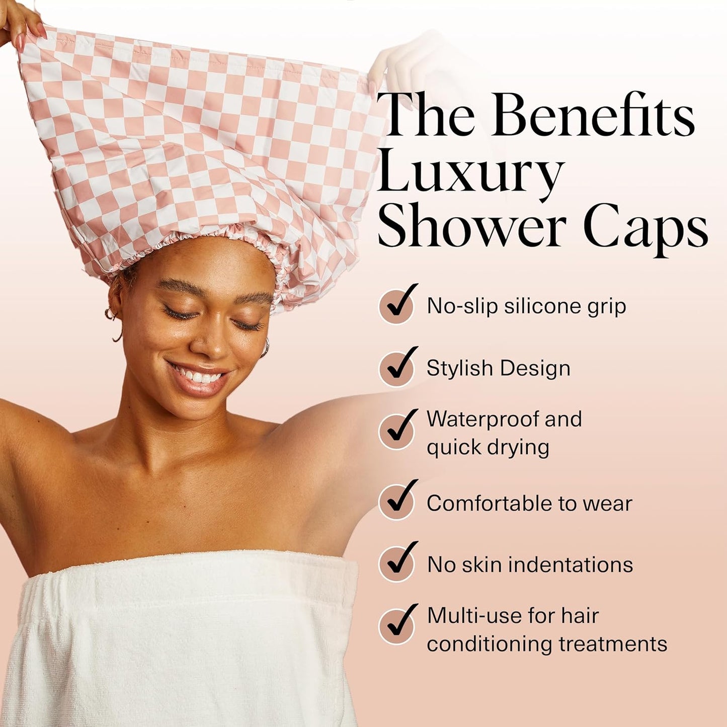 LEVOYA - Luxury Shower Cap