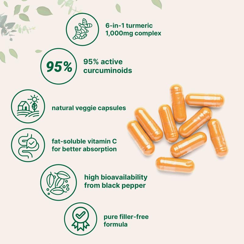Levoya™ Turmeric Curcumin Capsules