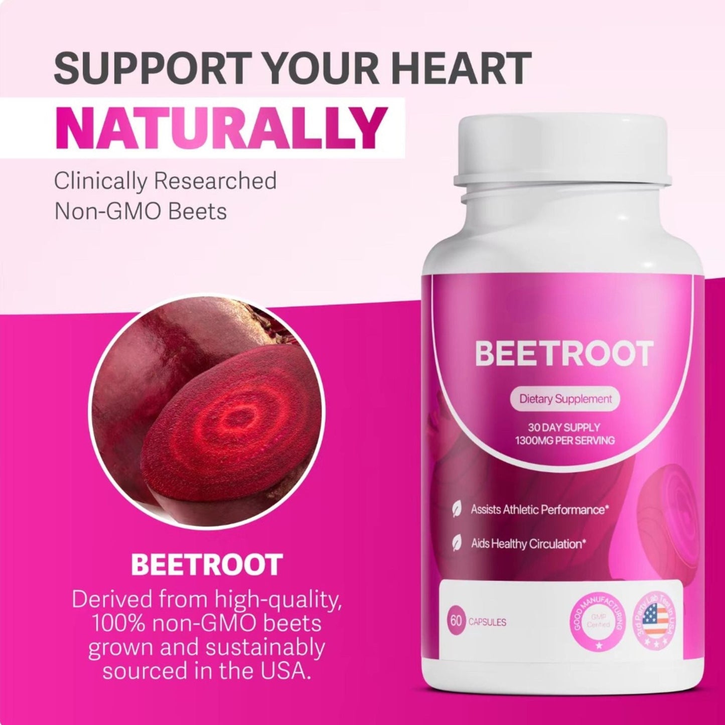 Levoya™ Organic Beetroot Capsules