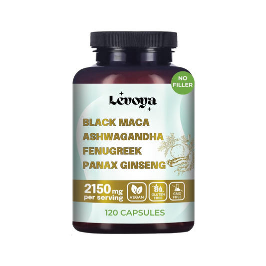 Levoya™ Organic Black Maca Root