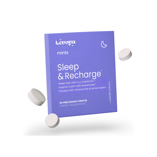 LEVOYA - Sleep & Recharge Mints - 72 pcs (1 Box)