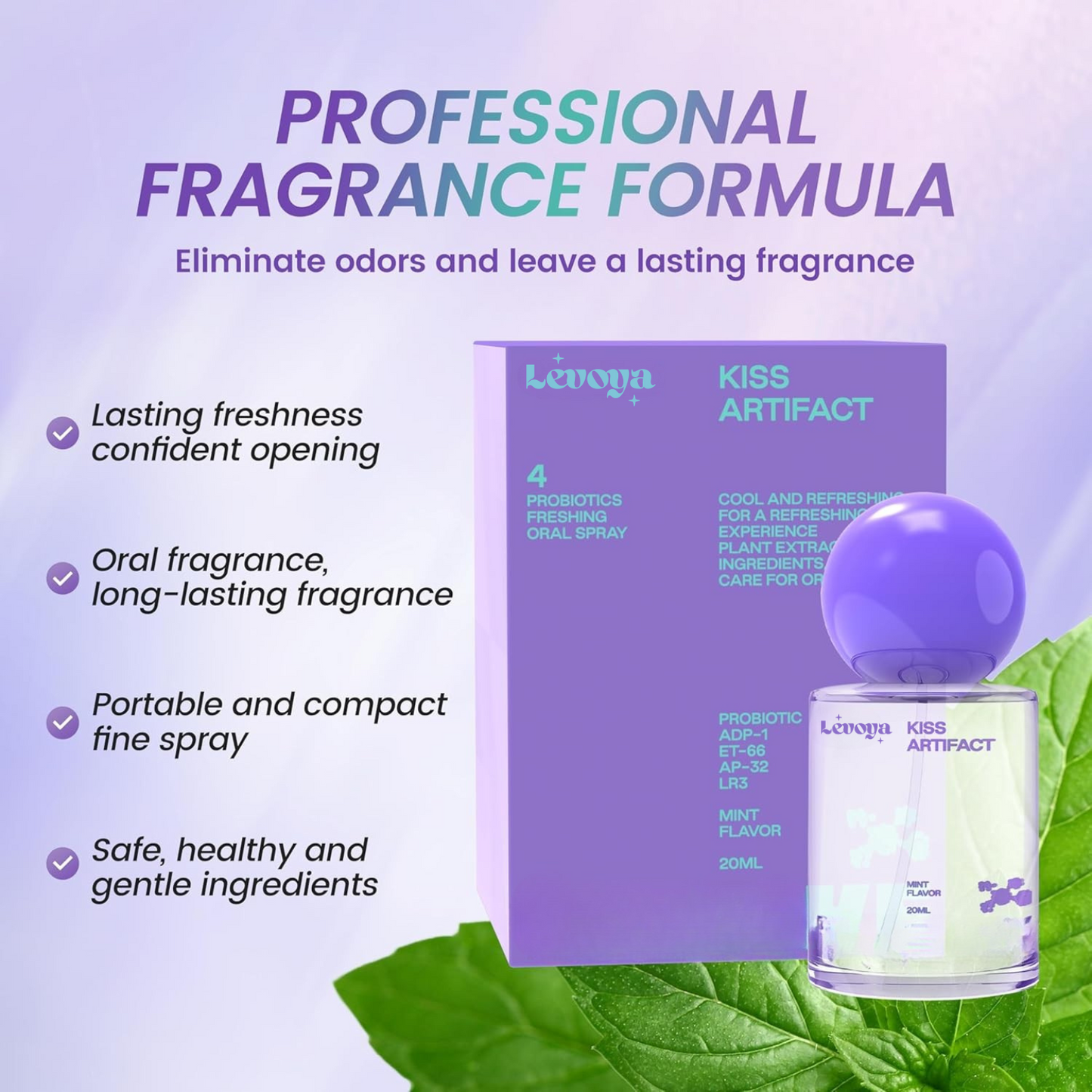 Levoya™ Probiotics Oral Spray