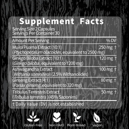 Levoya™ Energy Stamina Capsules