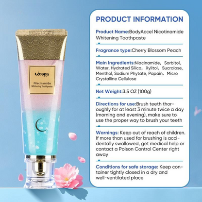 Levoya™ Niacinamide Whitening Toothpaste