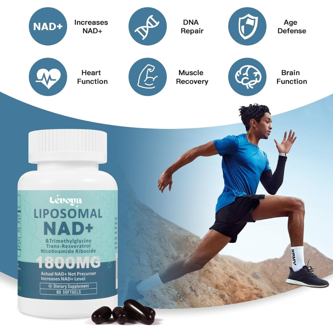 Levoya™ NAD+ Supplement 1800 mg