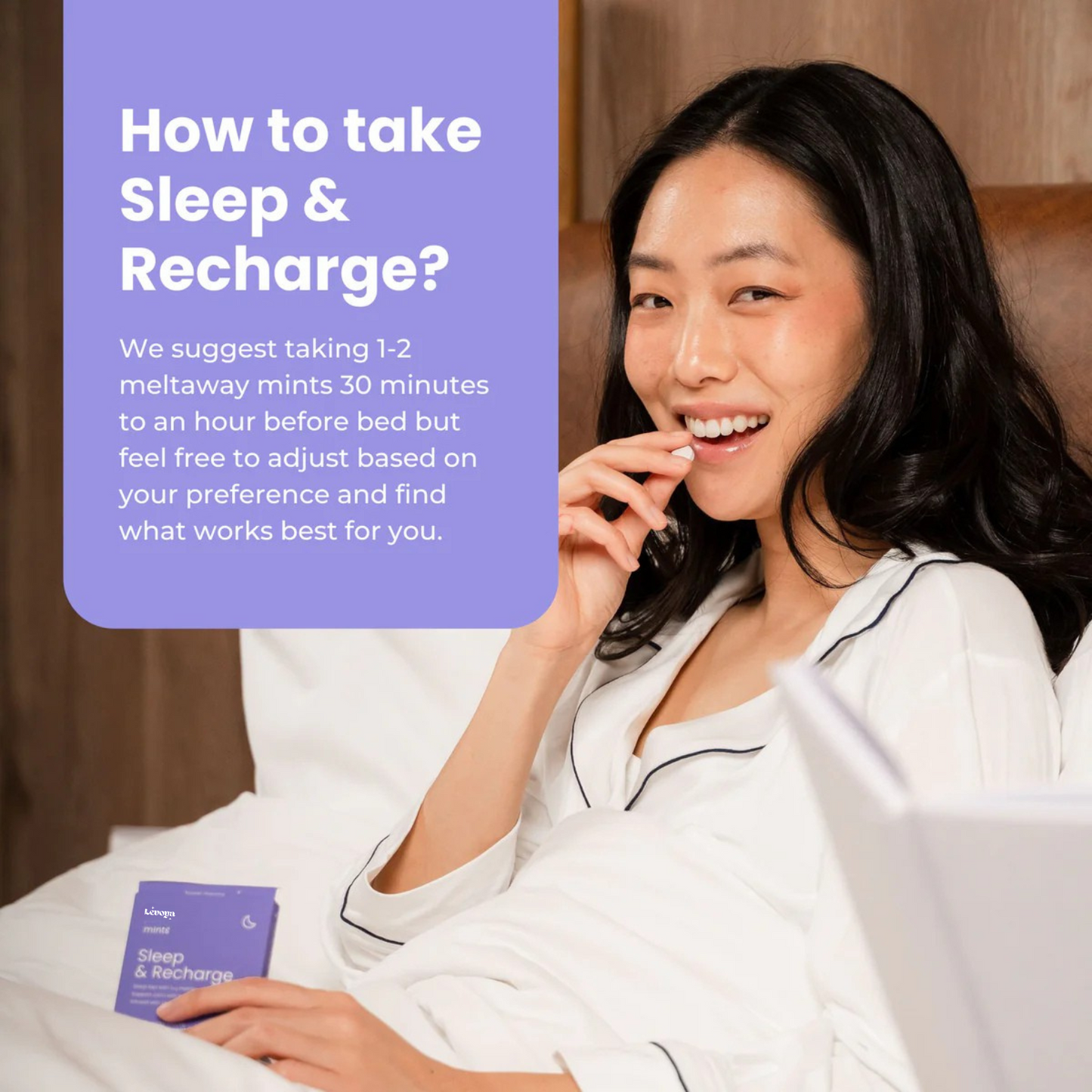 LEVOYA - Sleep & Recharge Mints - 72 pcs (1 Box)