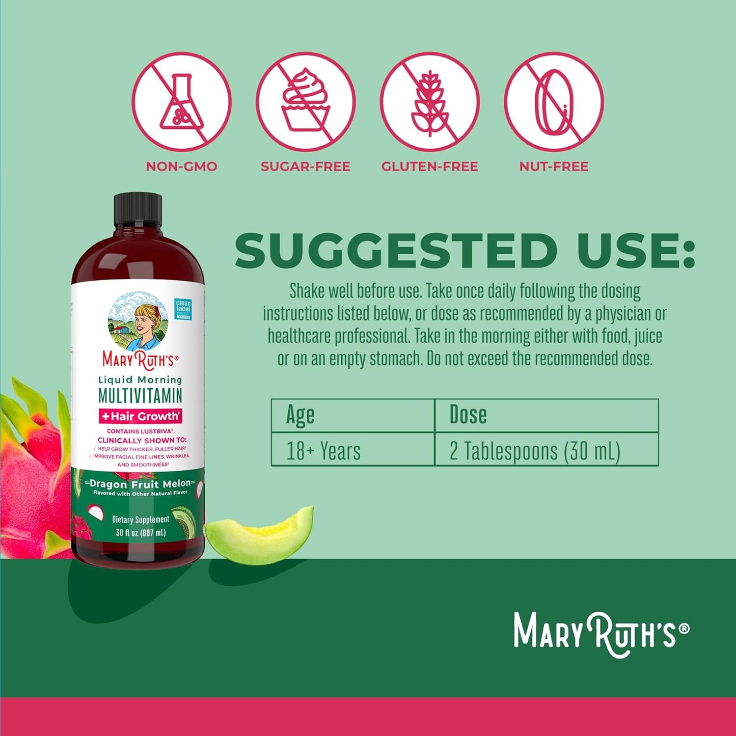 Liquid Multivitamin + Hair Growth