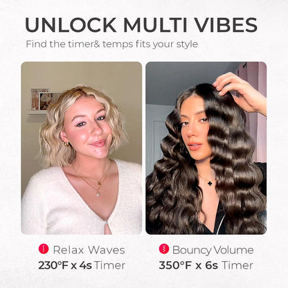 Levoya™ Beach Wave Curling Wand