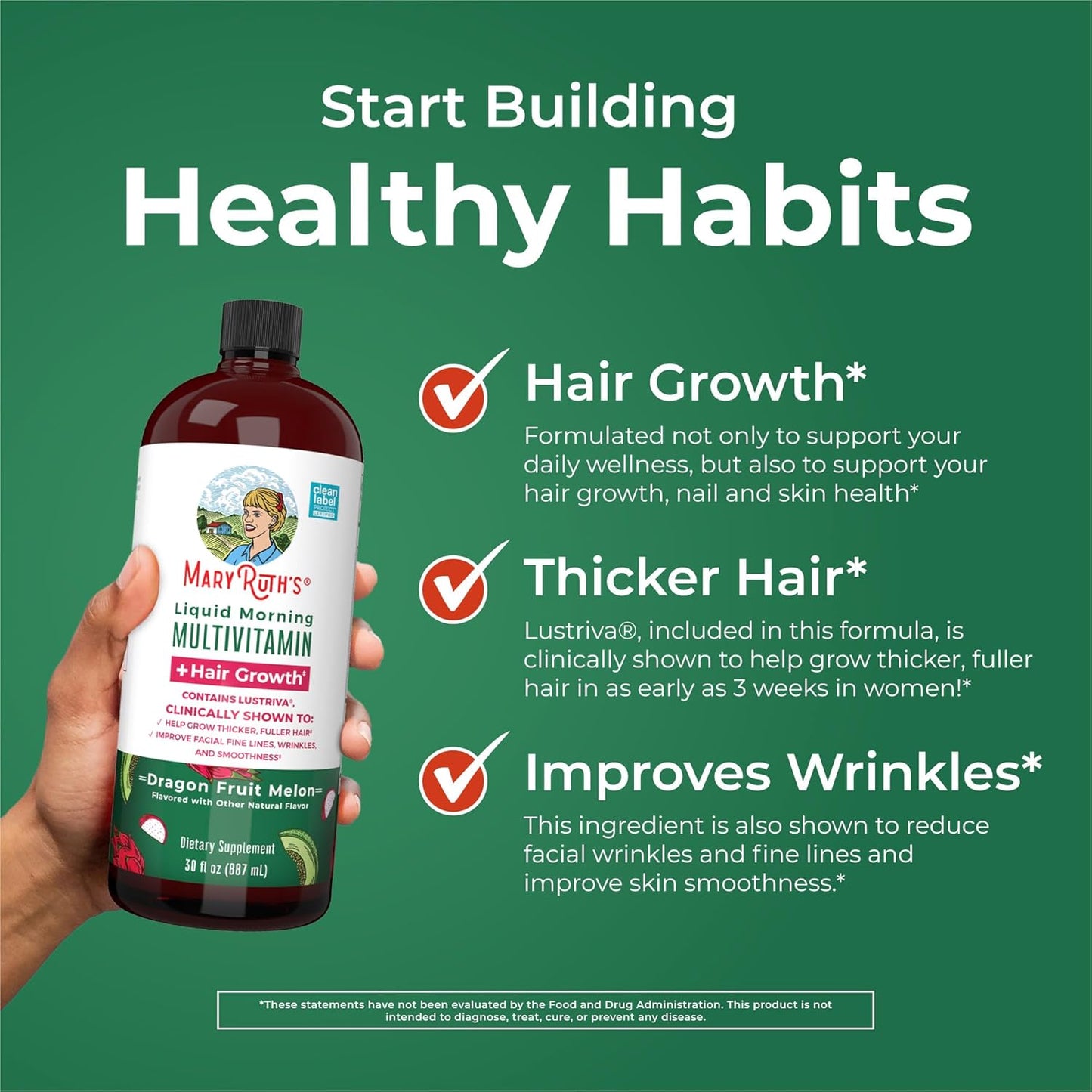 Liquid Multivitamin + Hair Growth