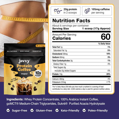 Levoya™ - Instant Iced Protein Coffee