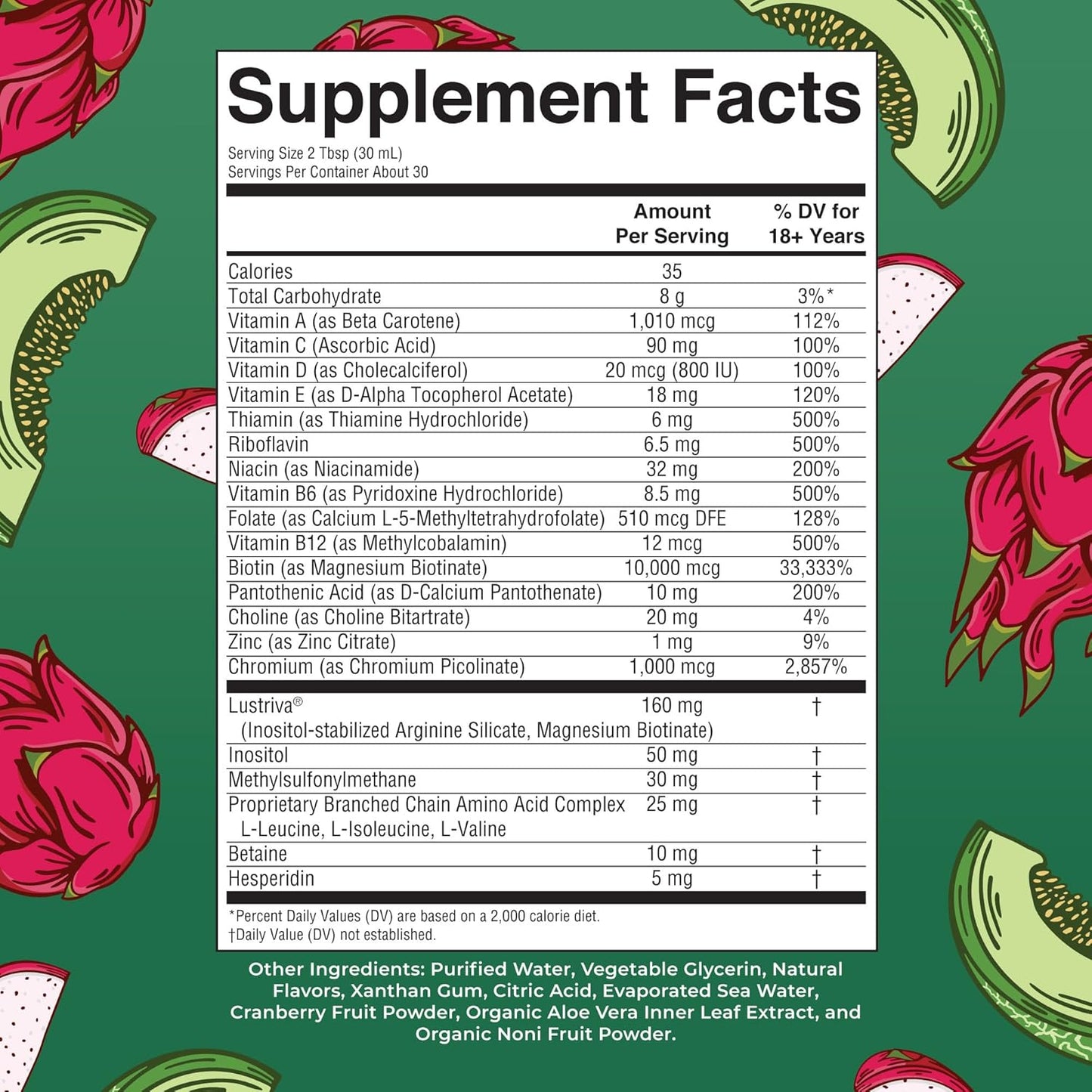 Liquid Multivitamin + Hair Growth