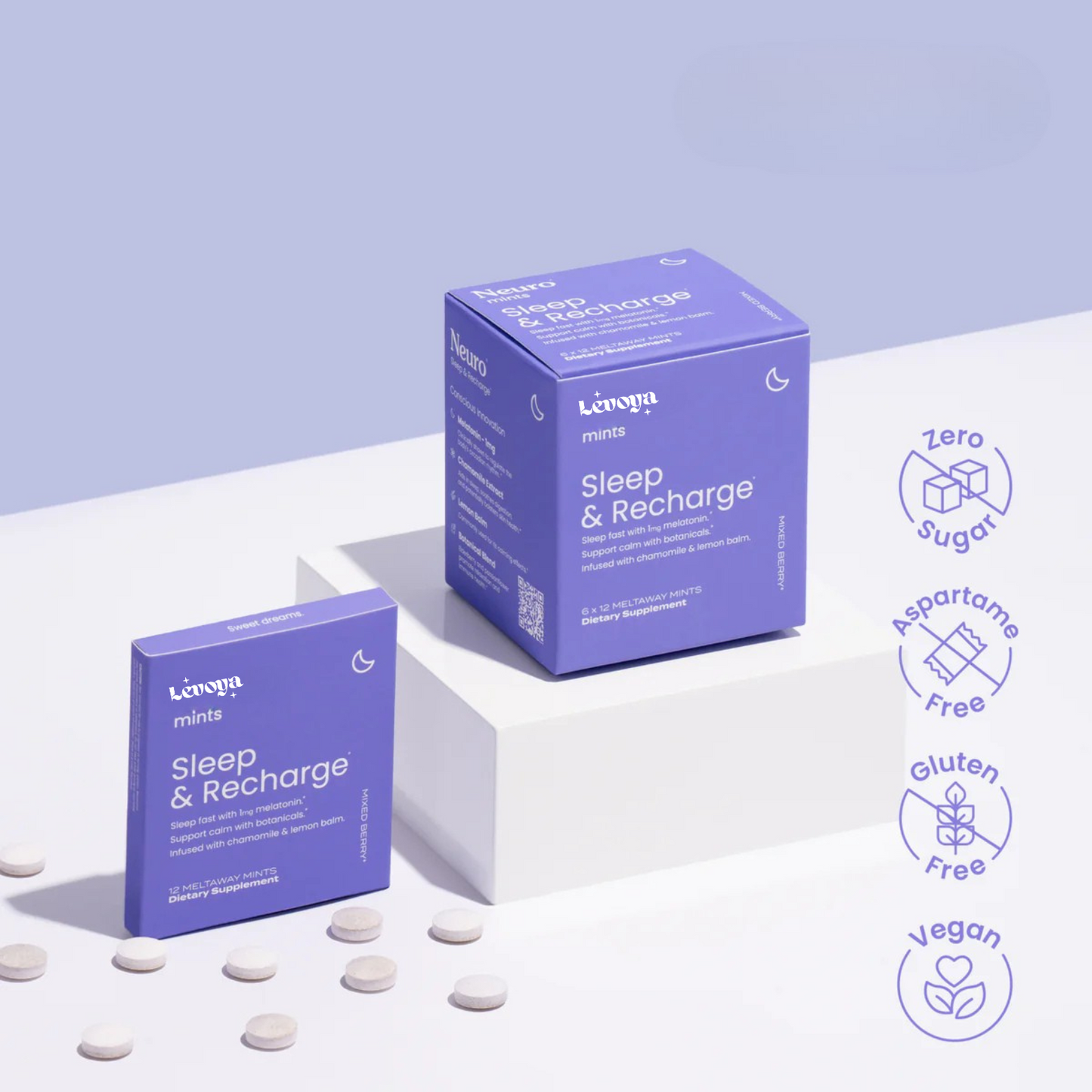 LEVOYA - Sleep & Recharge Mints