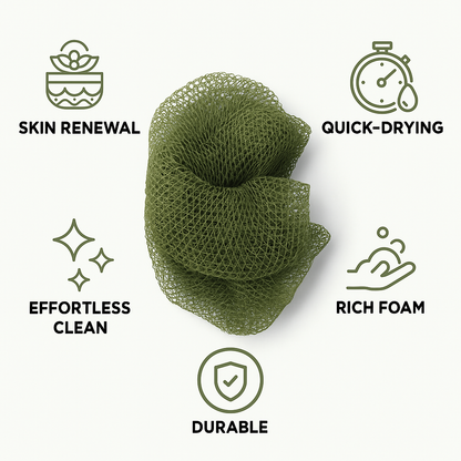 Levoya™ African Exfoliating Net Sponge