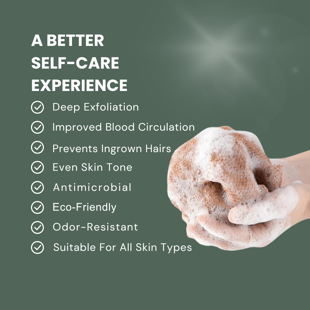 Levoya™ African Exfoliating Net Sponge
