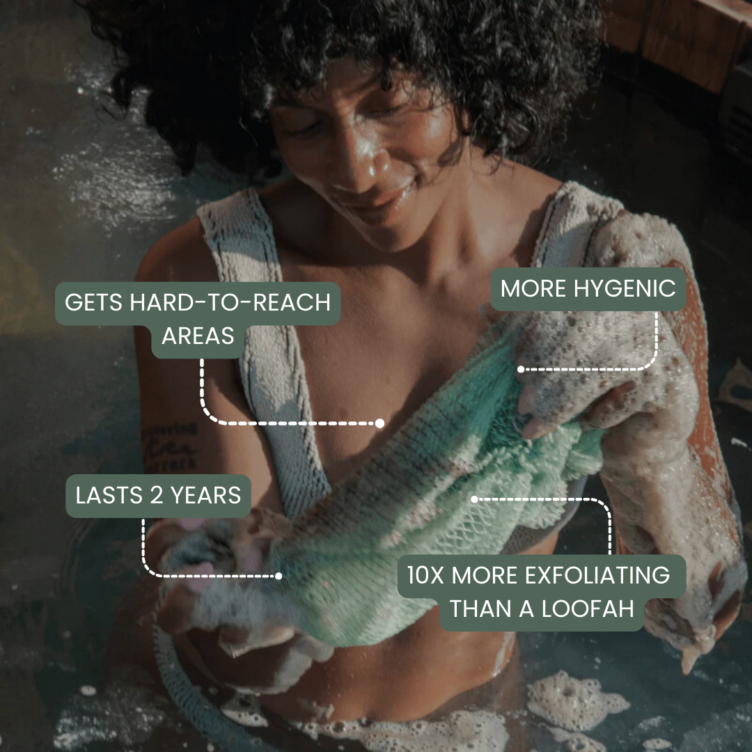 Levoya™ African Exfoliating Net Sponge